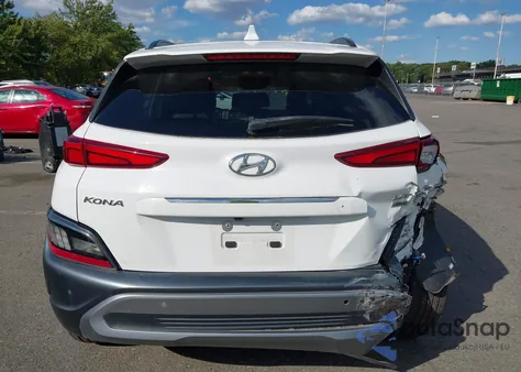 2022 Hyundai Kona Limited z USA, uszkodzony, nr VIN KM8K5CA36NU790047